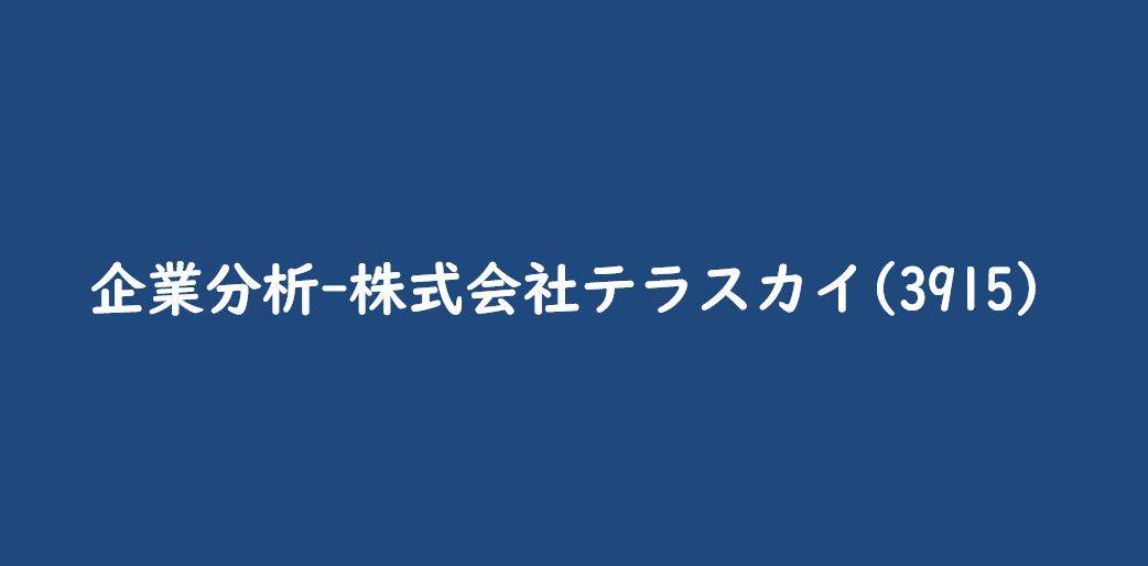 企業分析-株式会社テラスカイ　サムネイル