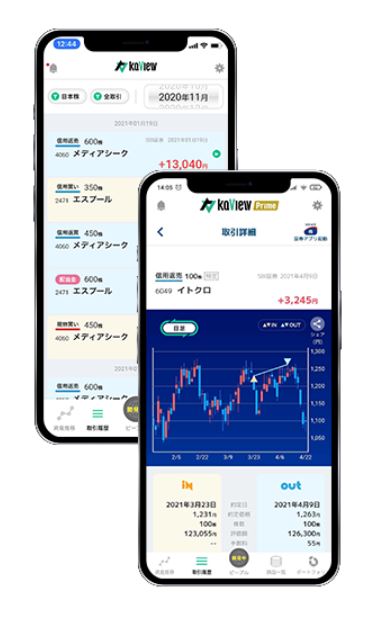 個人投資家の投資管理ツール「カビュウ」 画像3