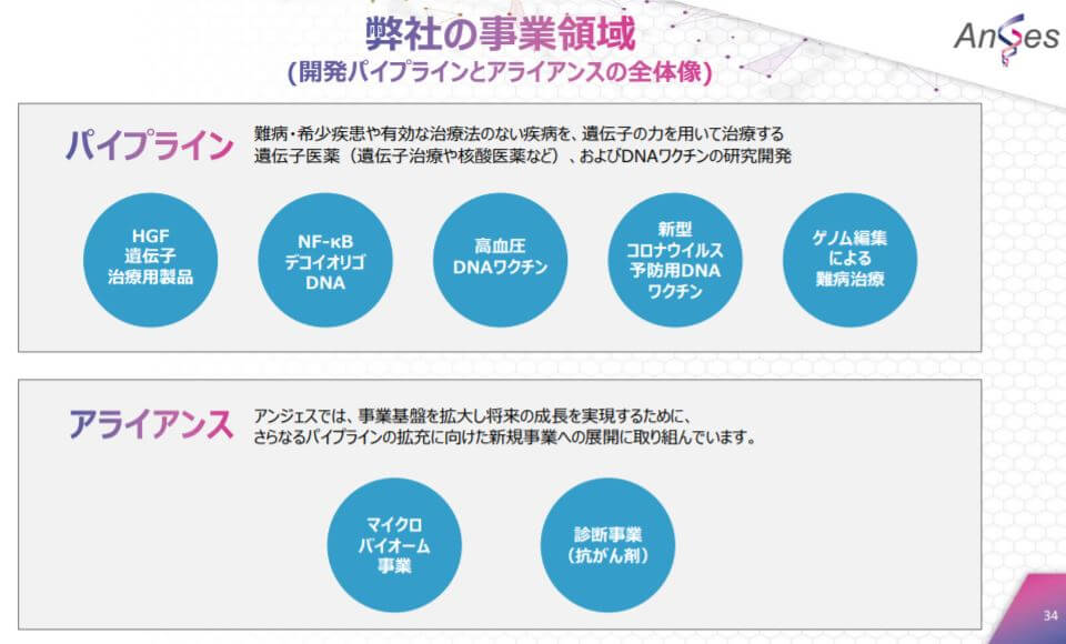企業分析-アンジェス株式会社(4563) 画像2