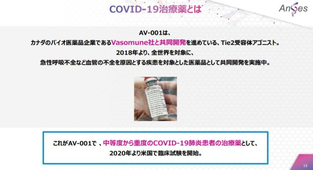 企業分析-アンジェス株式会社(4563) 画像5
